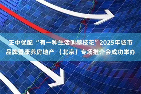 正中优配 “有一种生活叫攀枝花”2025年城市品牌暨康养房地产 (北京)专场推介会成功举办
